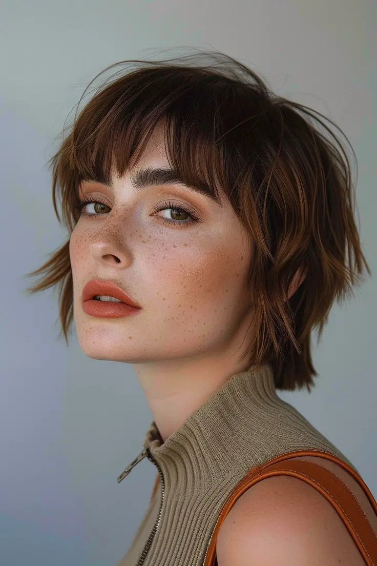 The Voluminous Textured Bob