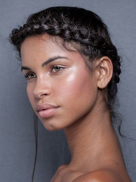 Box Braids Halo Braid: