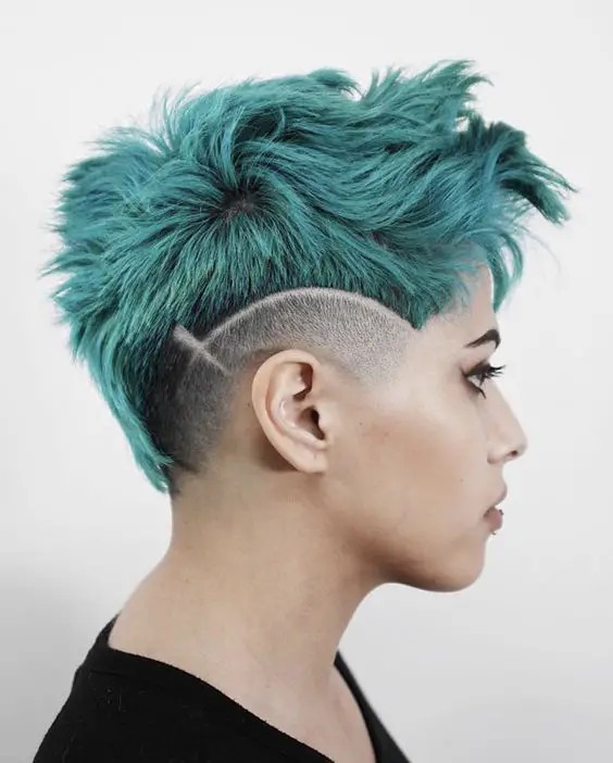 Emerald Green and Undercut