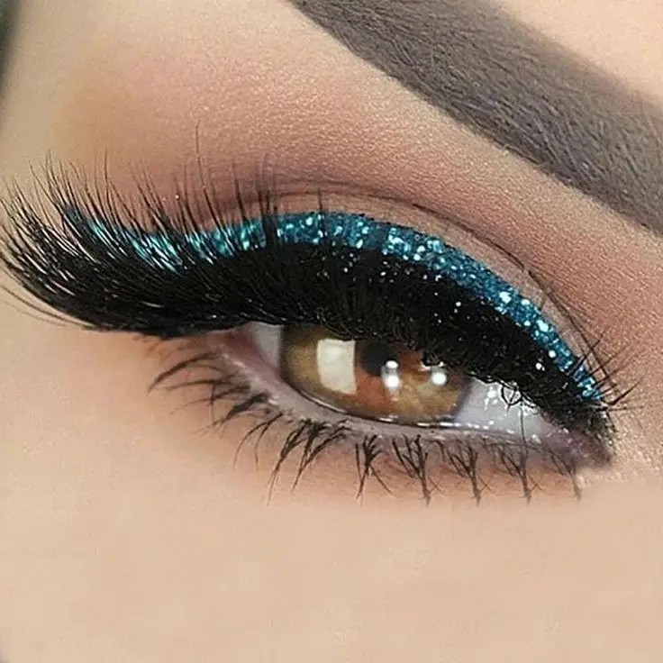 Jade Glitter Eyeliner