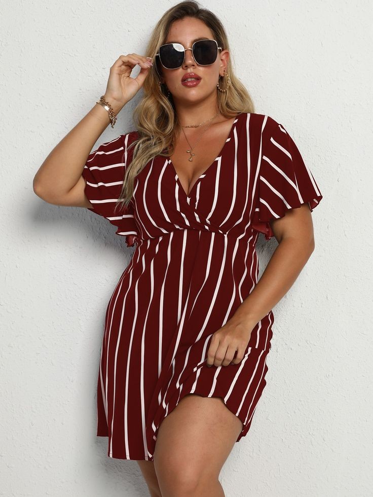 Striped Shift Dress