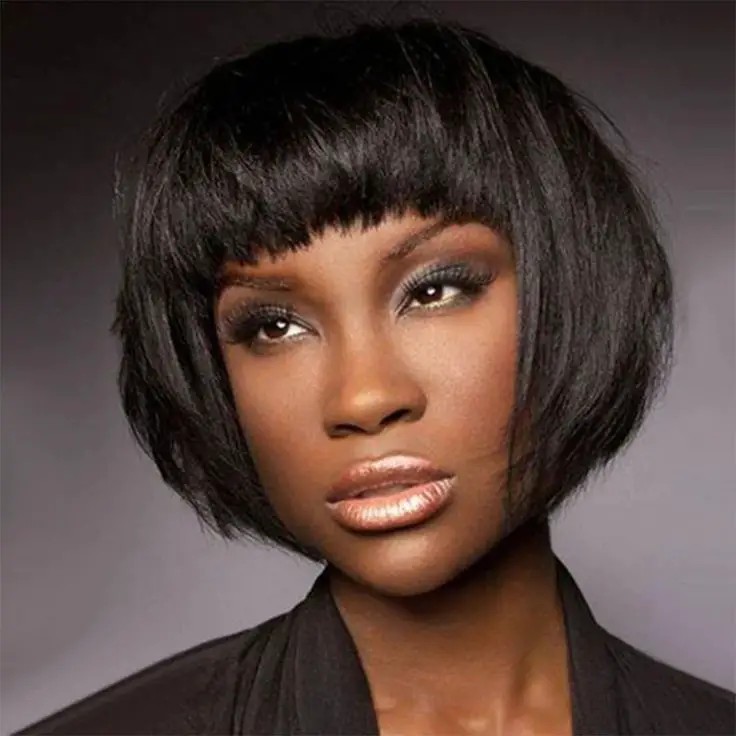 Chocolate Brown Bob: