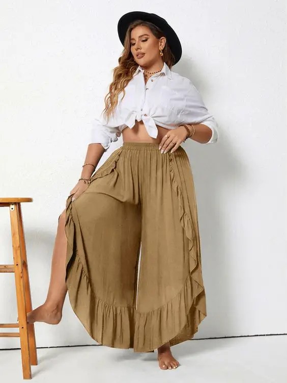 Wide-Leg Pants