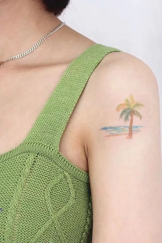 Idea 3: Tropical Palm Trees