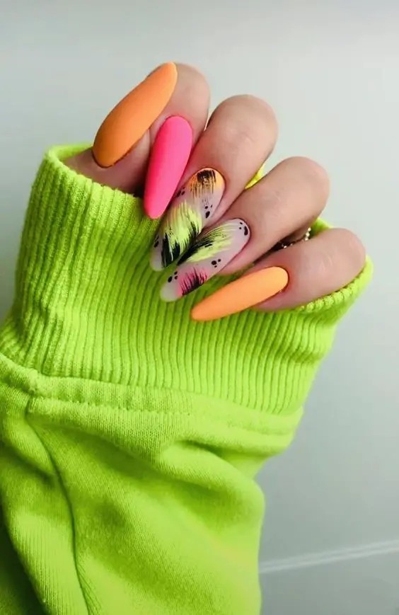 Neon Whisper: A Bold Statement in Soft Neons