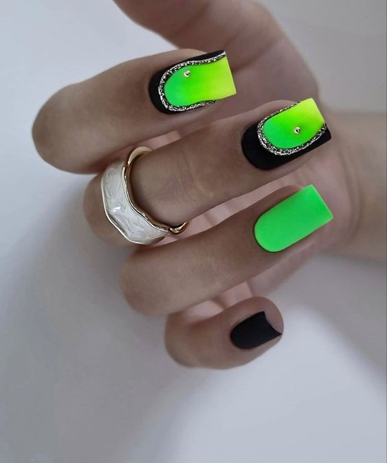 Futuristic Flair with a Neon Twist