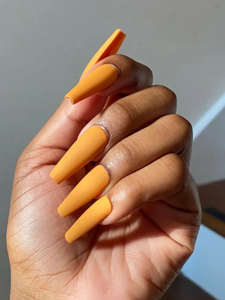 Matte Mustard Yellow