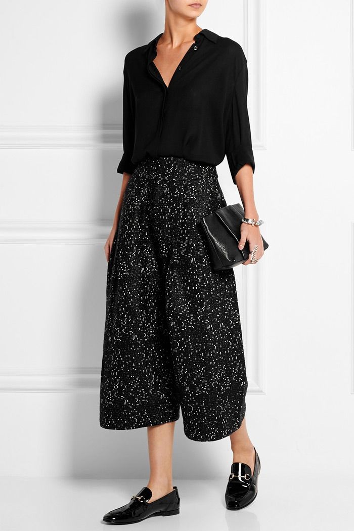 Blouse with Culottes