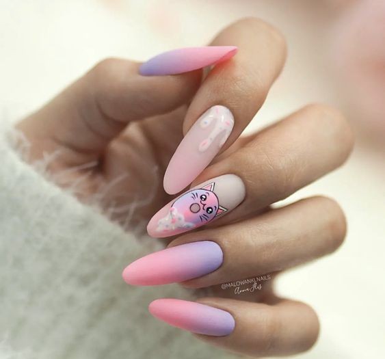 Pastel Playfulness with a Feline Twist