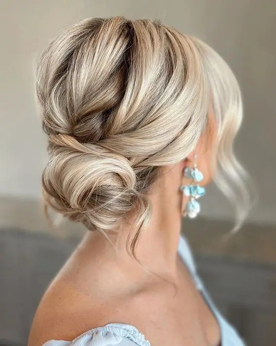 Twist Ponytail with Side Twist Bun