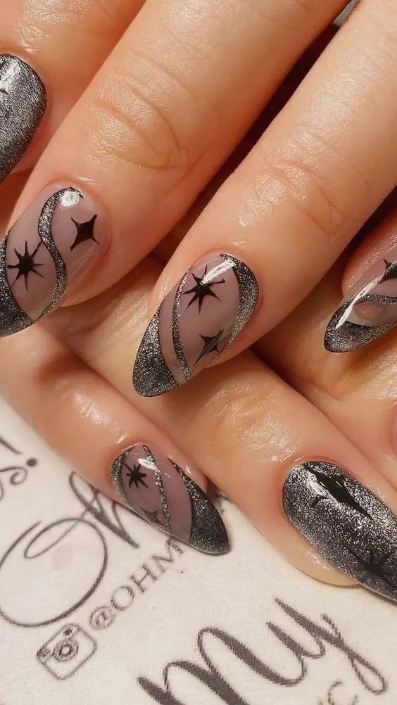 Silver Moon Manicure