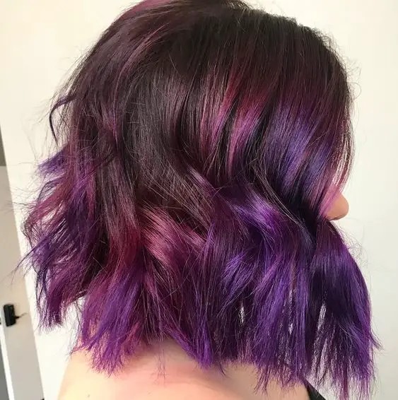 Dark Plum to Mauve