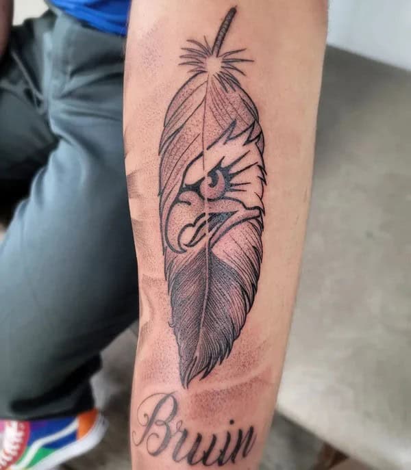 Eagle Feather Tattoo