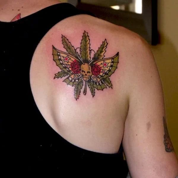 Butterfly Weed Tattoo