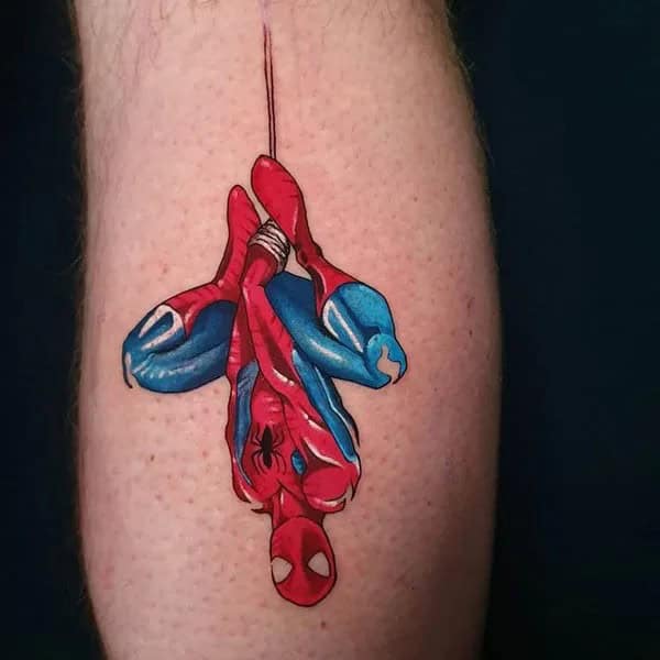 Spiderman Tattoo Ideas To Show Off Your Inner Nerd