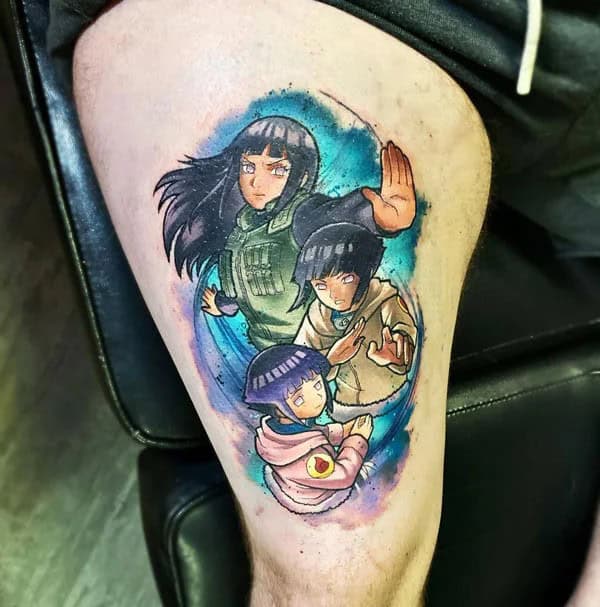 Anime Foot Tattoo