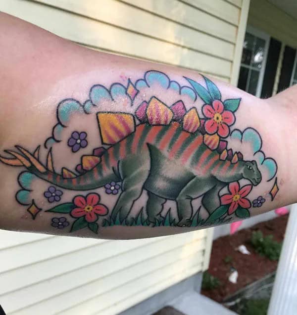 Stegosaurus Tattoo