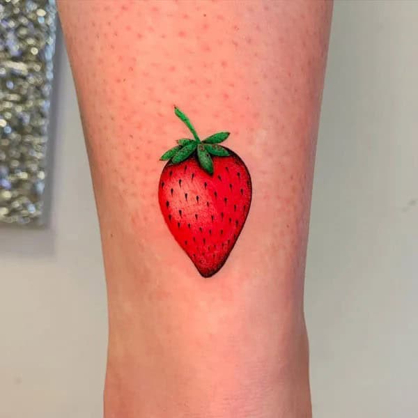 More Designs of Strawberry Tattoos To Check Out This Instant