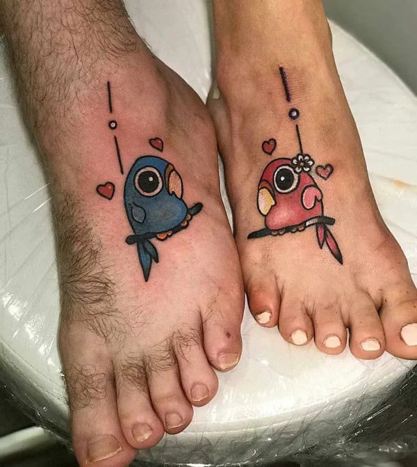 Cute Couple Tattoo