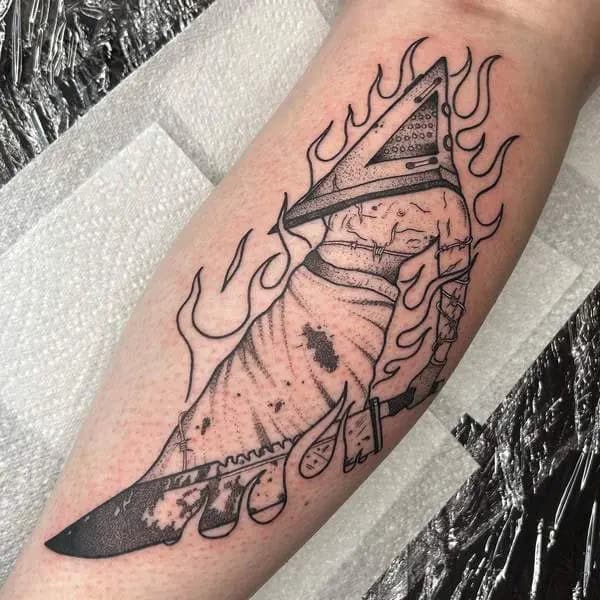 Pyramid Head Tattoo