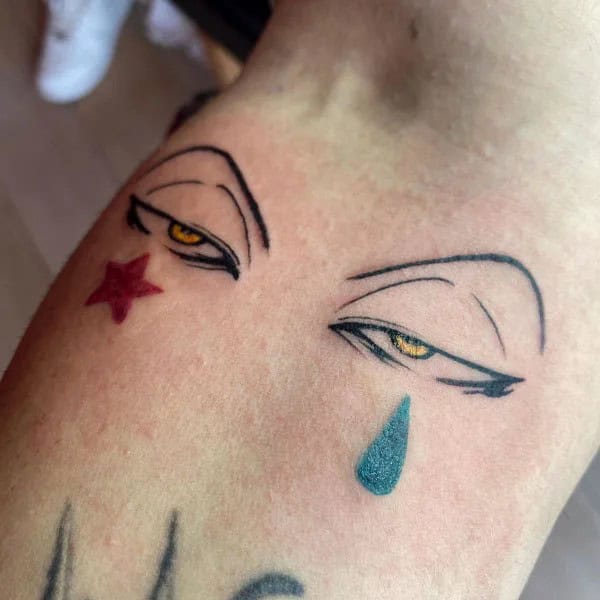 Phantom Troupe Eye Tattoo