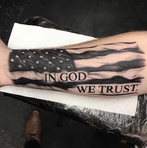 More “In God, We Trust” Tattoos To Dismiss Feelings Of Despair