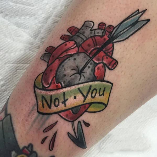 More Notable No Love Tattoo Designs You Would Like To Choose!