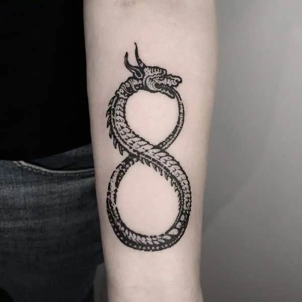 Copenhagen Ouroboros Tattoo