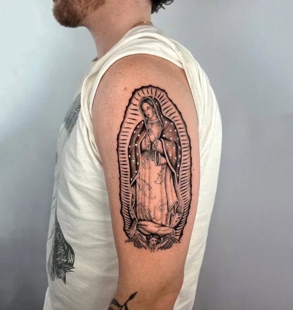 Virgin Mary of Guadalupe Tattoo