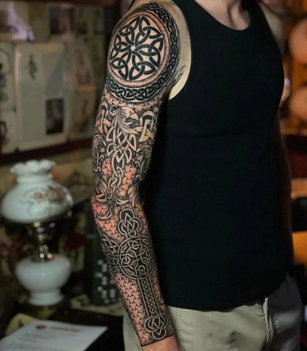 Celtic Sleeve Tattoo