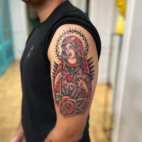 Traditional Christian Tattoo