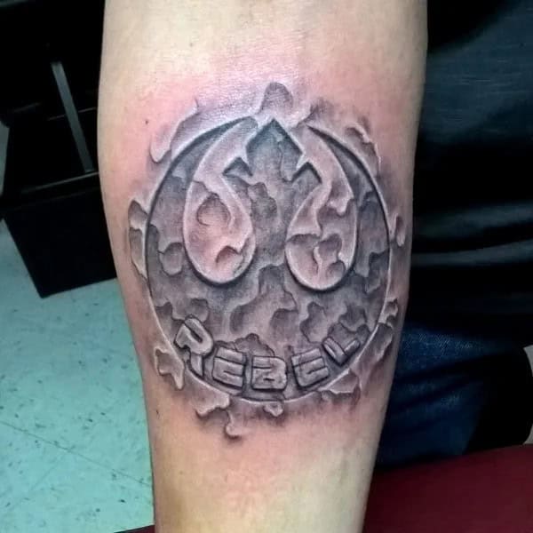 Rebel Star Wars Tattoo