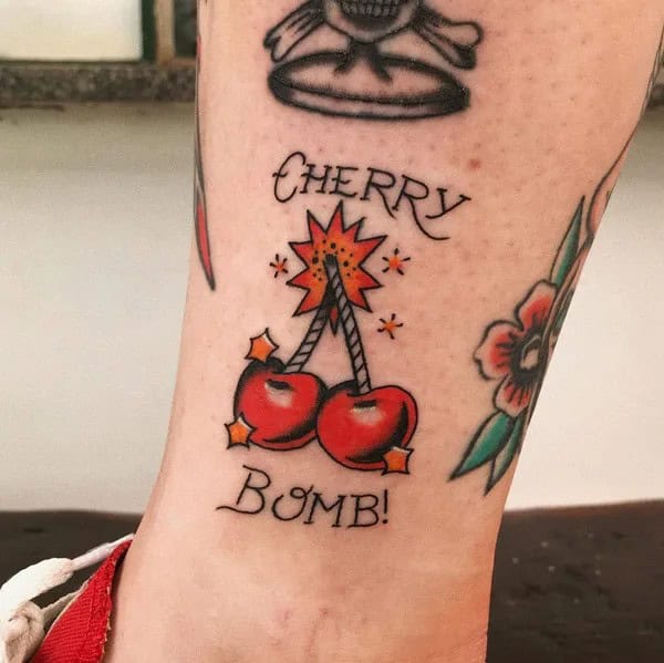 Cherry Bomb Tattoo