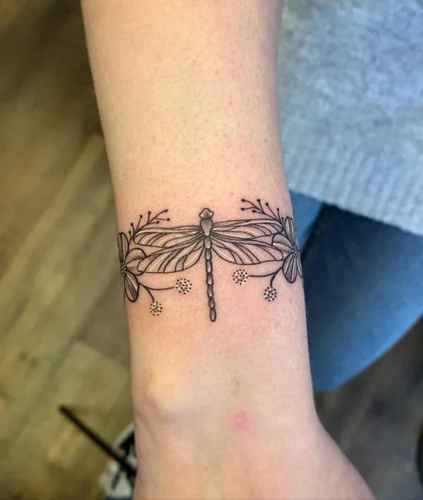 More Sublime Entries Of Dragonfly Tattoos