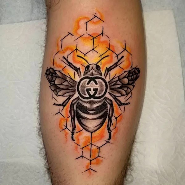 Gucci Bee Tattoo