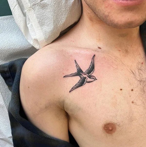 Sparrow Tattoo Ideas for Men