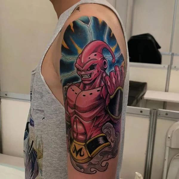 Anime Foot Tattoo