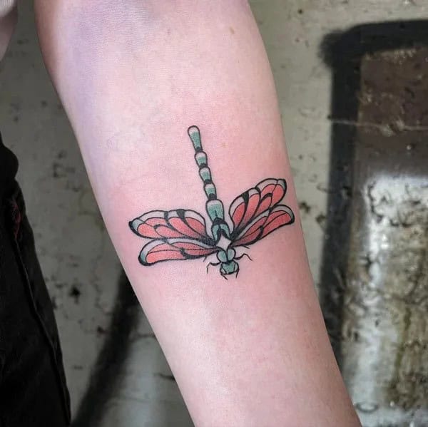 More Sublime Entries Of Dragonfly Tattoos