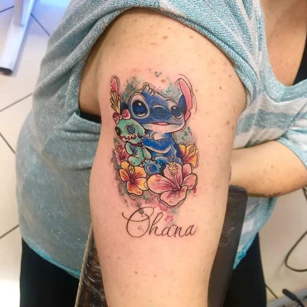 Arm Stitch Tattoo