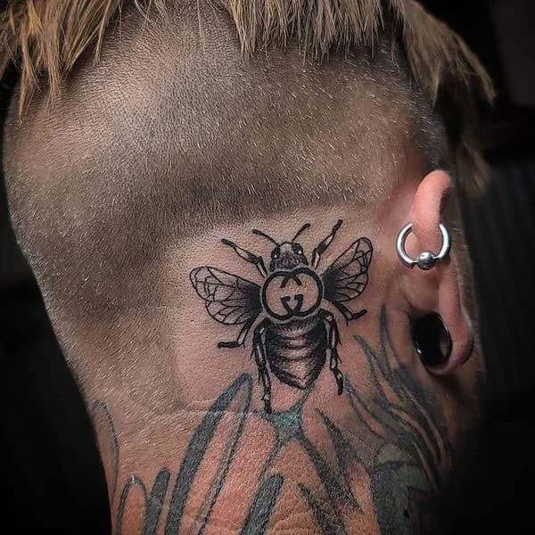 Gucci Bee Tattoo