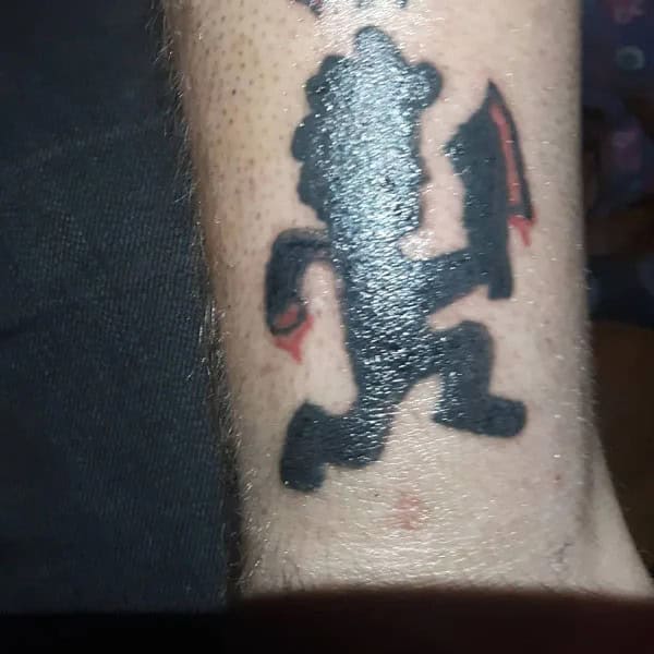 Lego Hatchet Man Tattoo