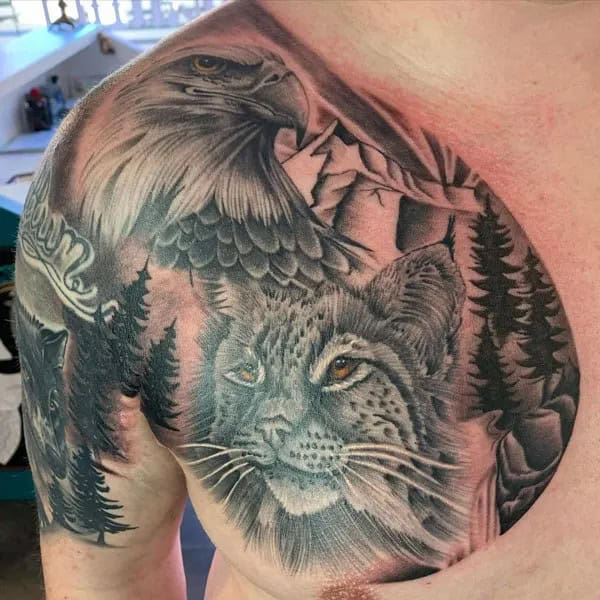 Mountain Lion Tattoo