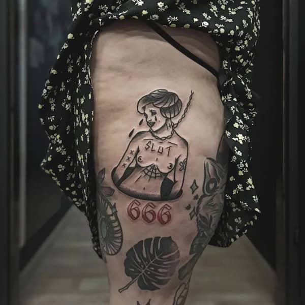 More Naked Woman Tattoo Inspirations To Take Into Account