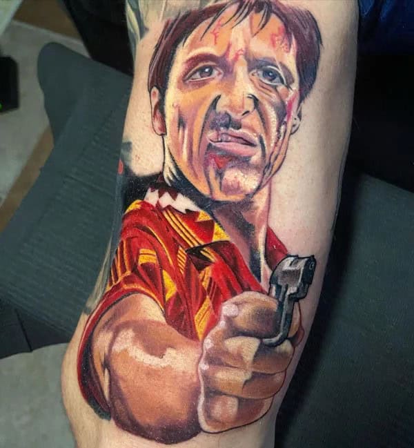 Al Pacino Scarface Tattoo