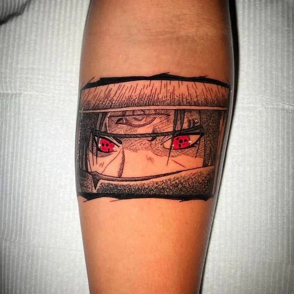 Itachi Hand Tattoo