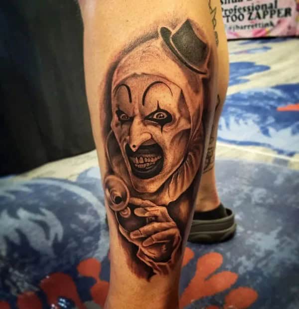 Old School Horror Tattoo