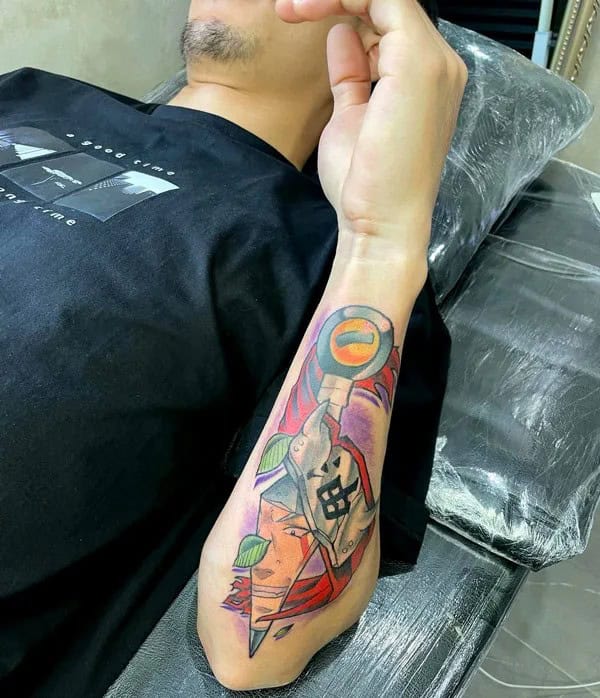 Naruto Forearm Tattoo