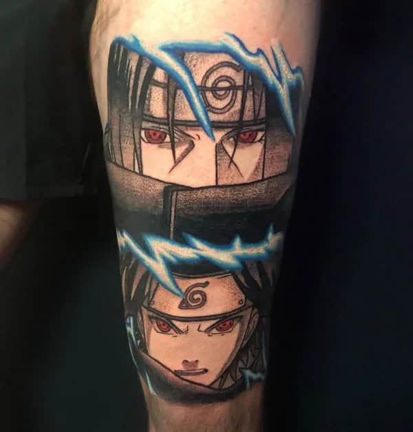 Itachi Hand Tattoo