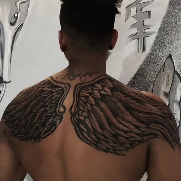 Eagle Wings Tattoo