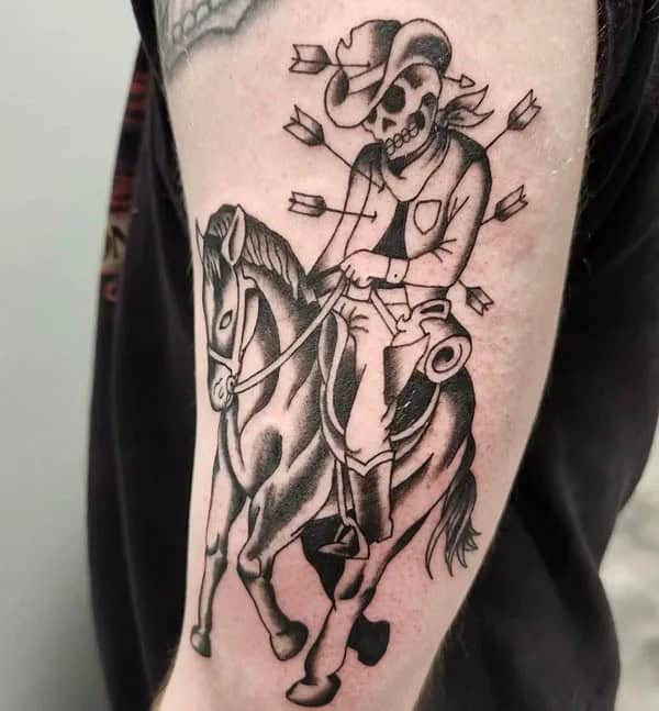 Dead Cowboy Tattoo